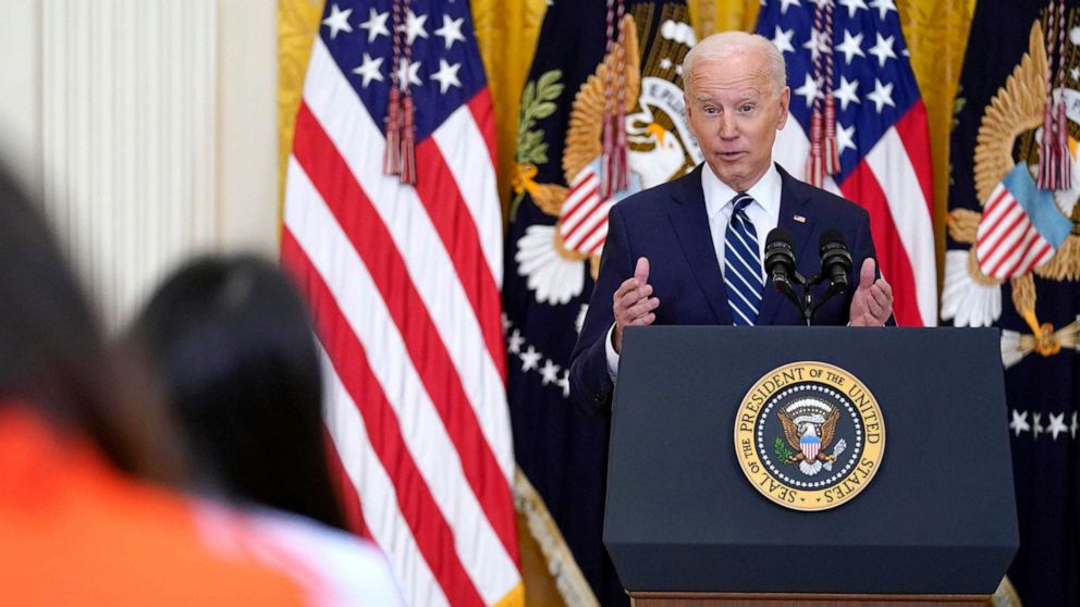 VIDEO: Biden hosts first press conference, emergency at border