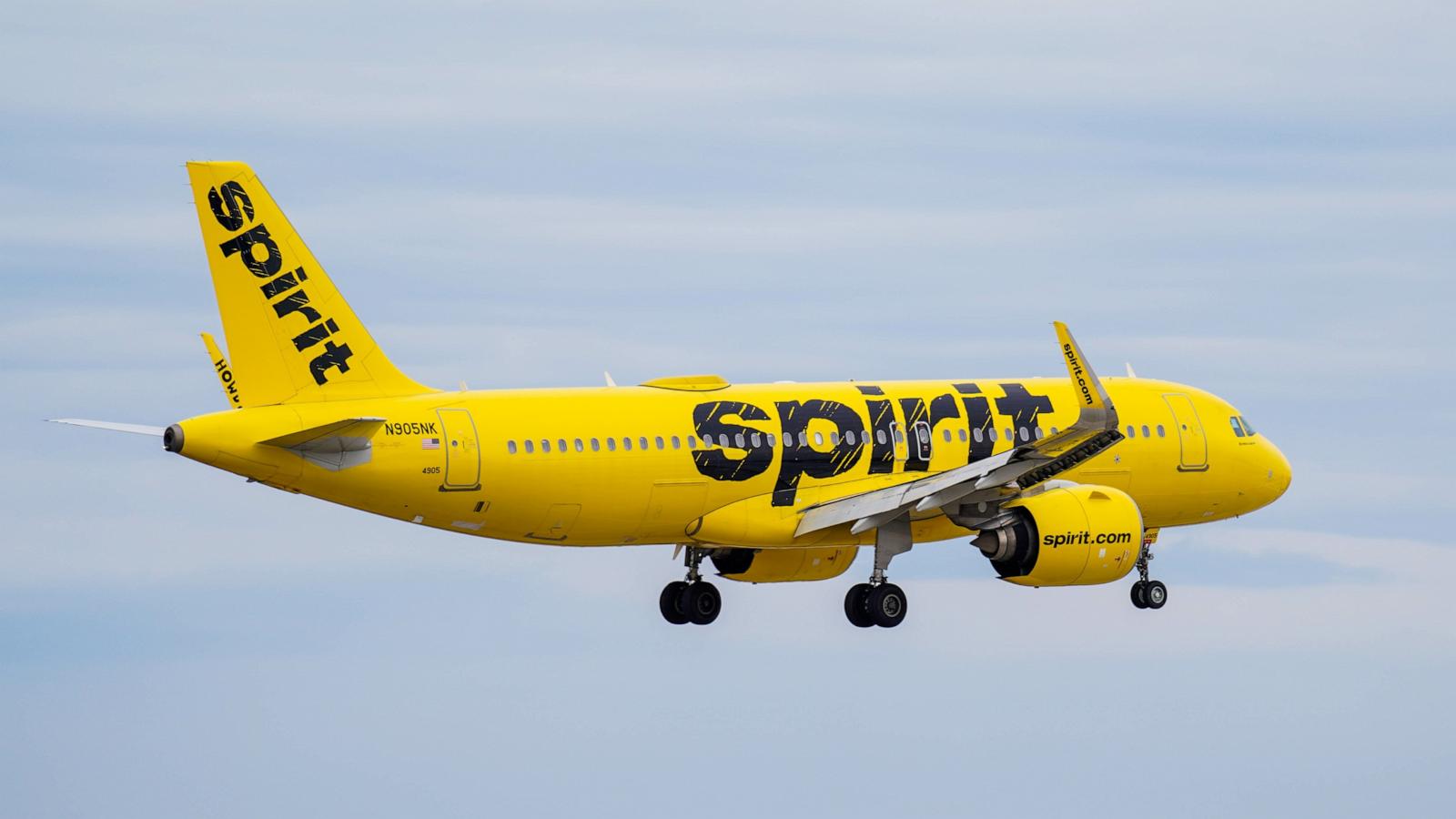 PHOTO: File image of Spirit Airlines Airbus A320 preparing for landing at Chicago O'Hare International Airport.