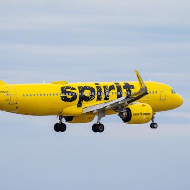 PHOTO: File image of Spirit Airlines Airbus A320 preparing for landing at Chicago O'Hare International Airport.