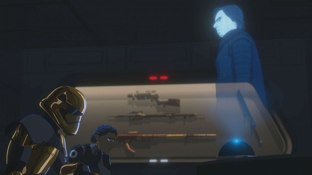 PHOTO: First Order TIE fighters and a Star Destroyer ready for a final showdown in Sunday's one-hour season finale of "Star Wars: Resistance."