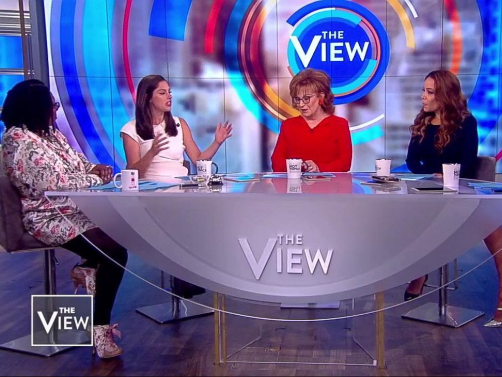PHOTO: The View co-hosts react to the new app Donald Daters on Oct. 17, 2018.