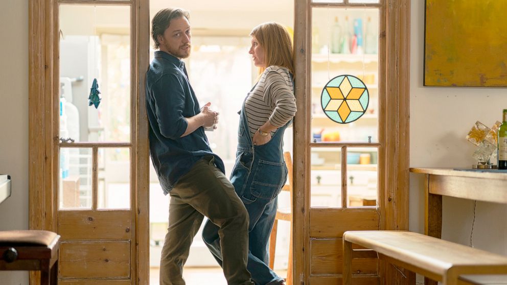 PHOTO: James McAvoy and Sharon Horgan perform in a scene from "Together".