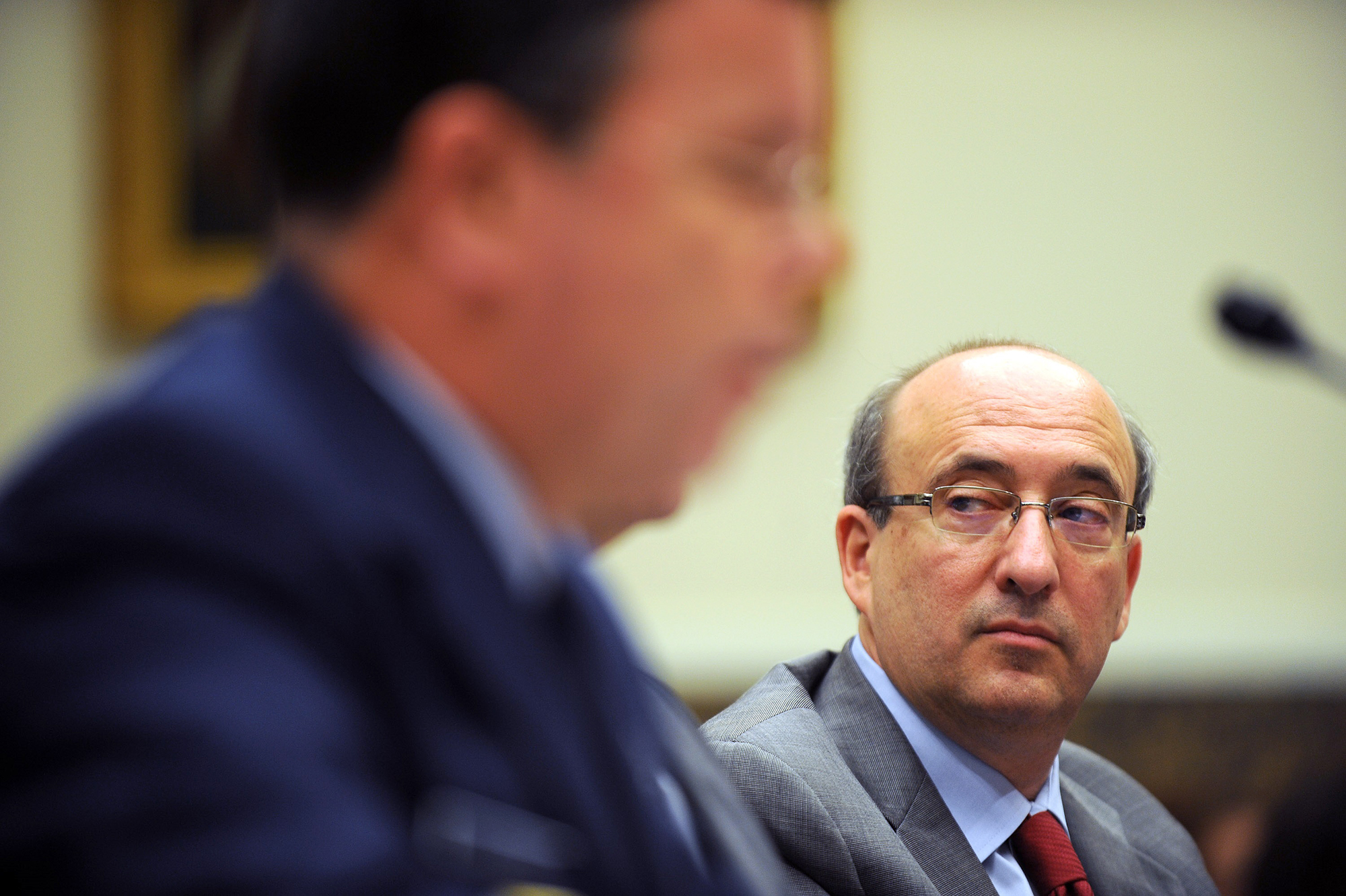 PHOTO: Assistant Labor Secretary David Michaels  of the Occupational Safety and Health Administration attends a full committee hearing on Capitol Hill, June 23, 2010.