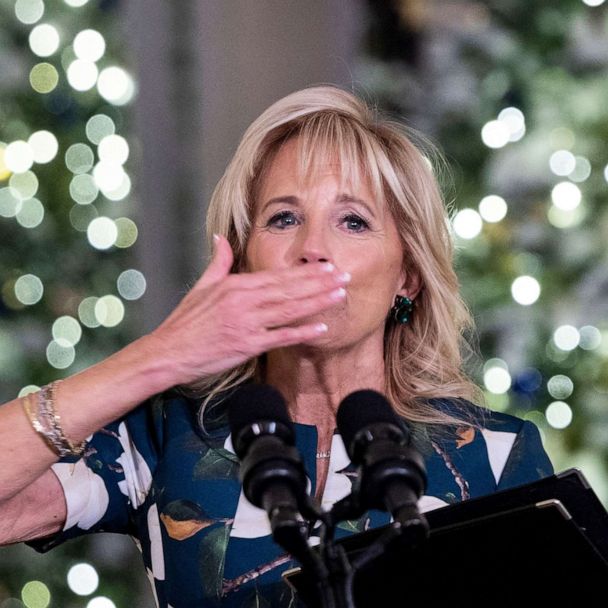 Jill Biden Unveils White House Christmas Decorations: Photos