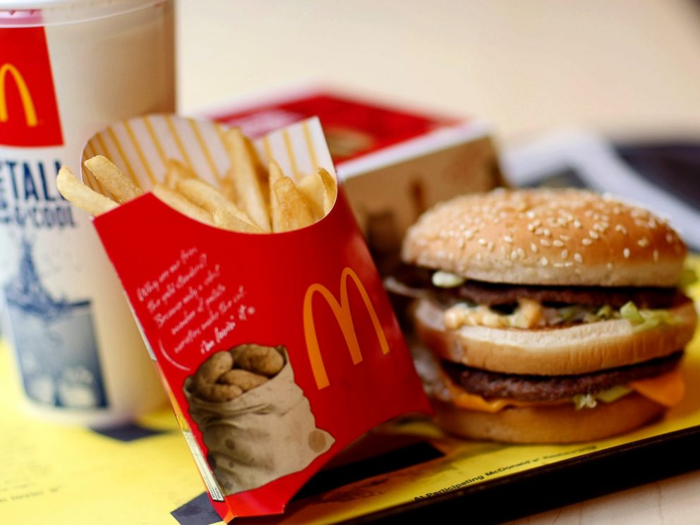 PHOTO: A McDonalds Big Mac value meal a arranged in New York on July 23, 2010.