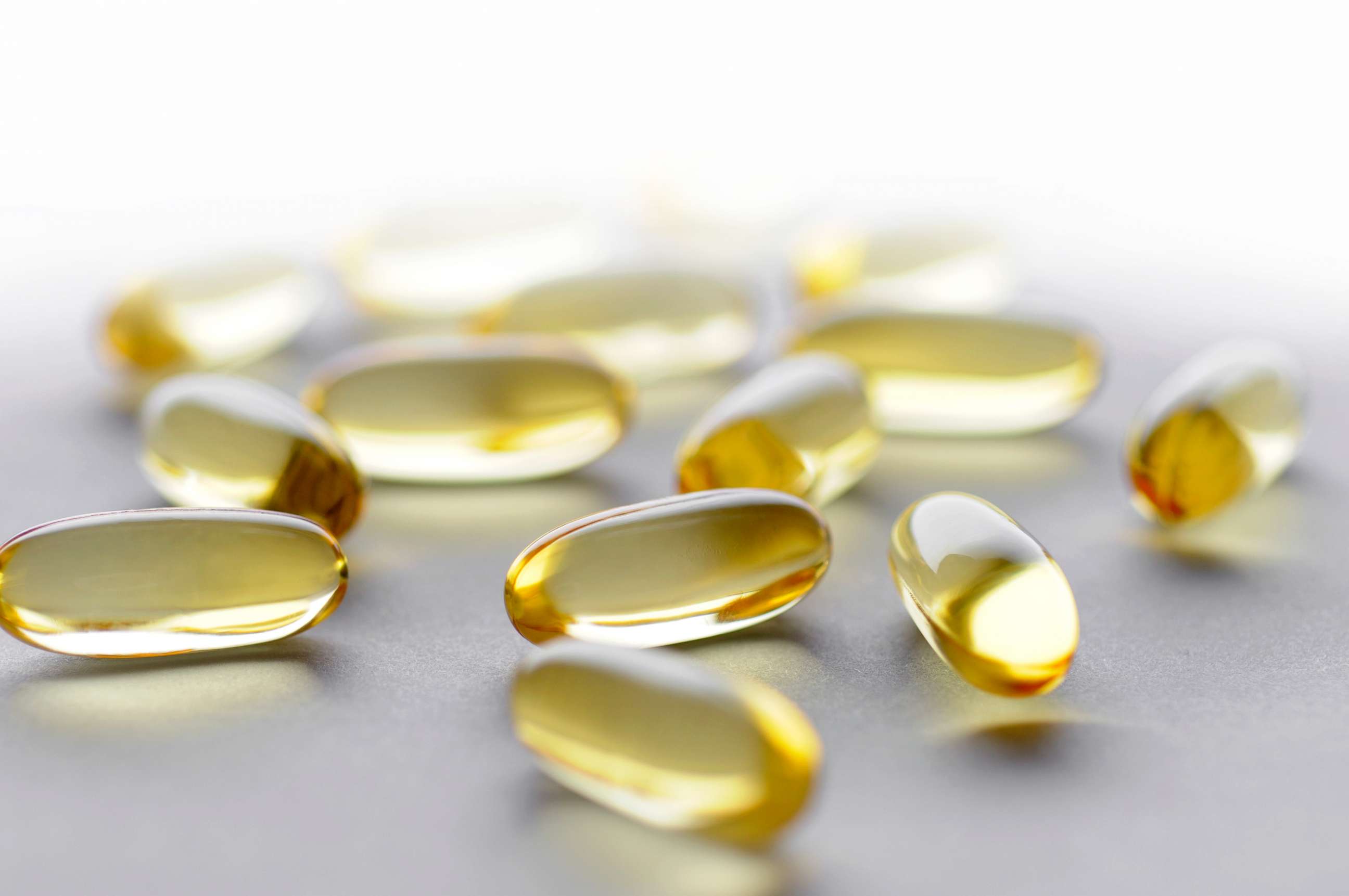 PHOTO: An undated stock photo of fish oil supplements. 