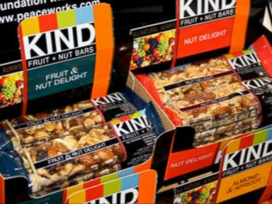 VIDEO: The FDA says the fruit and nut bars violate their healthy labeling guidelines.