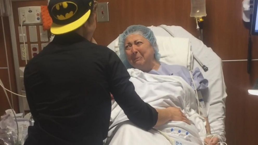 VIDEO: Son Flies Thousands of Miles to Surprise Mom Before Kidney Transplant