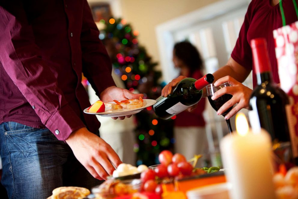 PHOTO: People gather to celebrate Christmas.