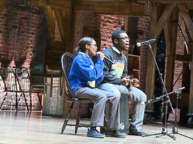 VIDEO: Cast of 'Hamilton' Hears Original Raps from NYC Students