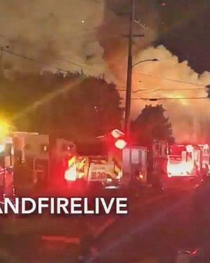 VIDEO: Several People Unaccounted After Fire During Oakland Party