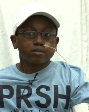 Jaheim Whigham's artificial heart will keep him alive until he receives a real heart. 