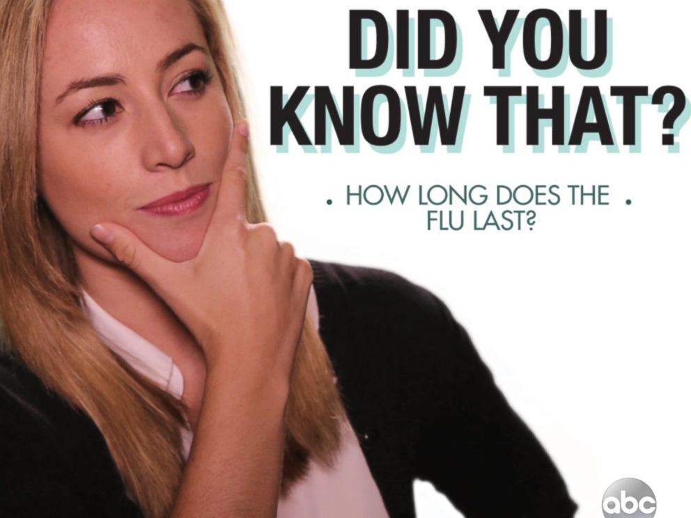 Video How long does the flu last? - ABC News