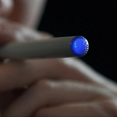 VIDEO: E-cigarettes may indeed help smokers quit, according to a new report from a top research group, but at the same time they may pose a real threat of nicotine addiction for teens and young adults.