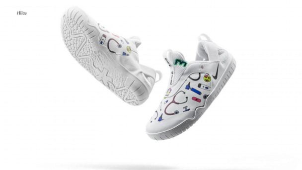 Dexterity For a day trip Spectacular Nike debuts Air Zoom Pulse sneakers for nurses, doctors, and home health  providers - Good Morning America