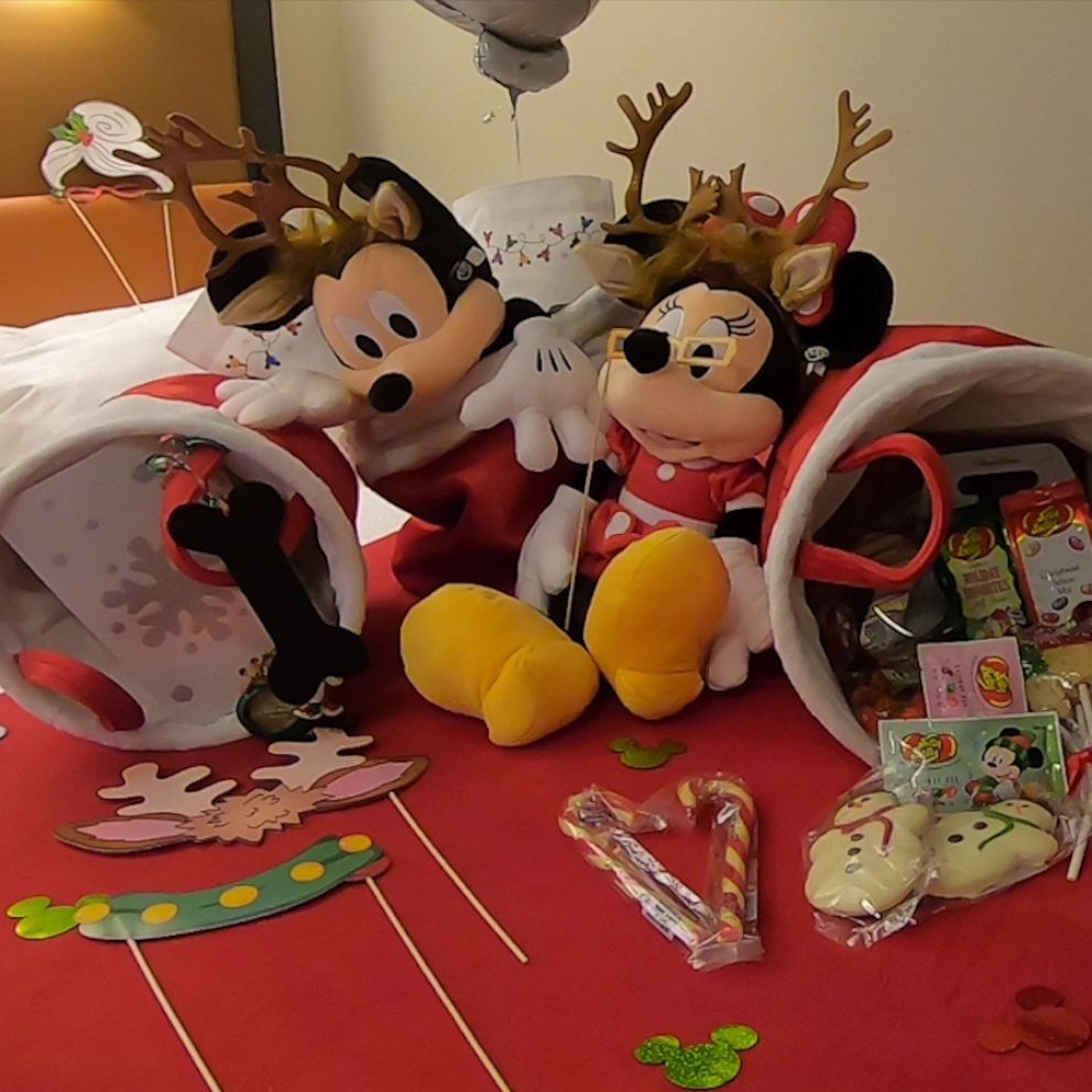 VIDEO: Watch how fast Disney ‘dream makers’ can transform a room for the holidays 