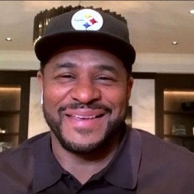 VIDEO: How Jerome Bettis raises money to provide Pittsburgh-area students with essential technology