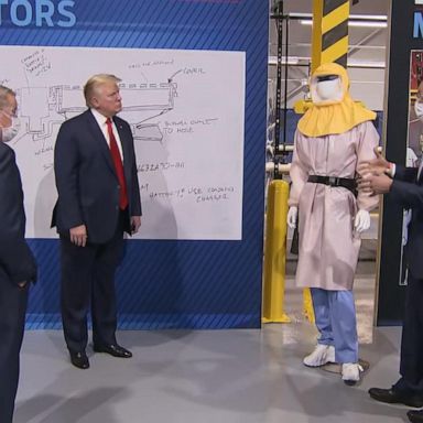 Trump chooses not to wear mask at Michigan Ford plant 