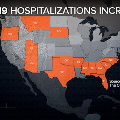 VIDEO: COVID-19 cases continue to surge across the country