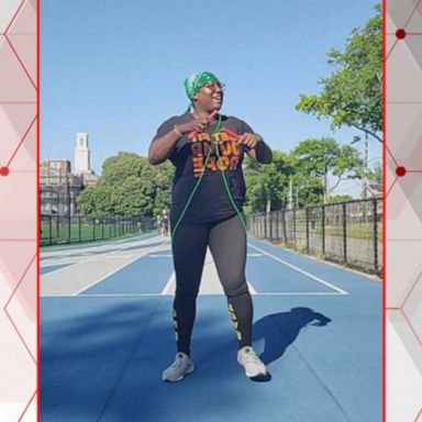 VIDEO: Jumping rope provides a full-body workout while social distancing