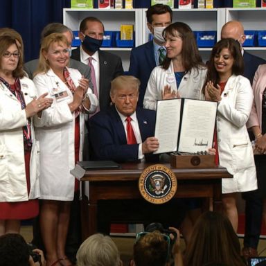 Trump signs 4 executive orders on lowering drug prices 