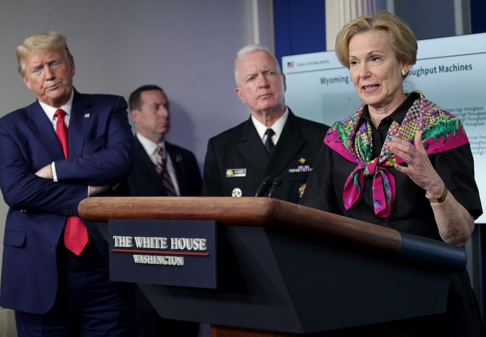 PHOTO: Health and Human Services Secretary Alex Azar speaks in the Brady Briefing Room of the White House Dec. 14, 2020.