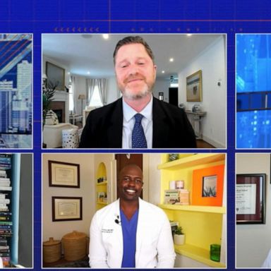 VIDEO: Doctors share their experiences working during the pandemic