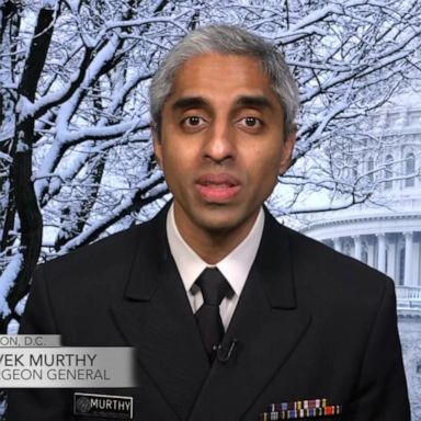 VIDEO: Amid omicron surge, surgeon general says ‘next few weeks are going to be tough’