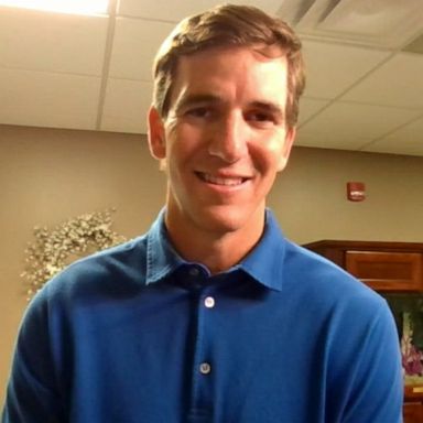 VIDEO: Eli Manning works to tackle kids cancer