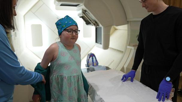 9-year-old fights brain cancer with magic in her heart
