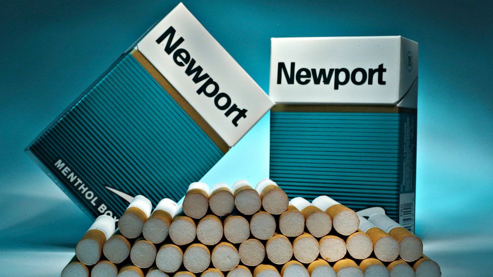 Newport cigarettes, made by Lorillard, are displayed for a photograph in New York, in this Dec. 17, 2007 photo.