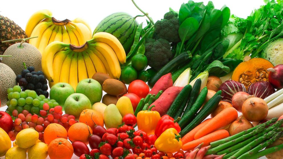 PHOTO: Various fruits and vegetables are pictured in an undated stock photo.