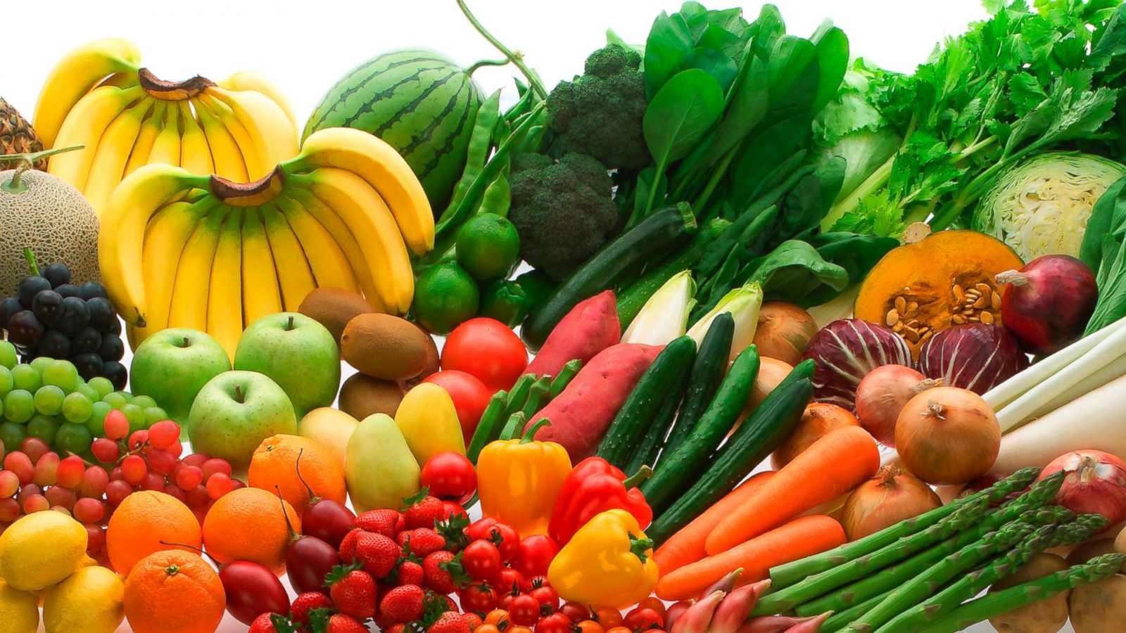 PHOTO: Various fruits and vegetables are pictured in an undated stock photo.