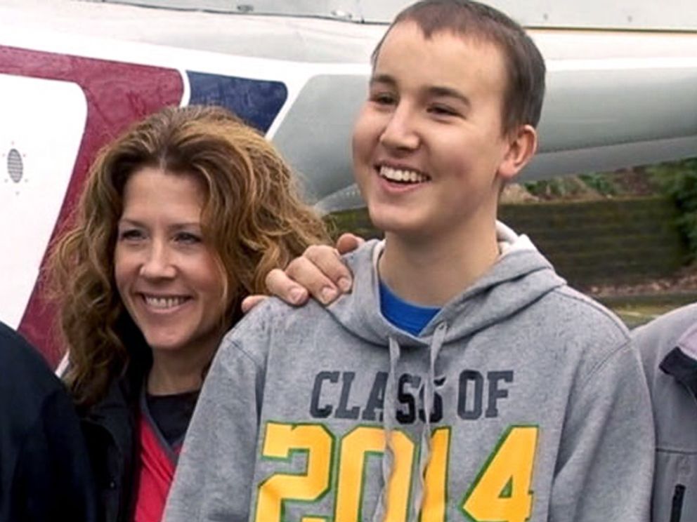 PHOTO: Jake Stoneking, 19, is tackling his bucket list while undergoing treatment for brain cancer.
