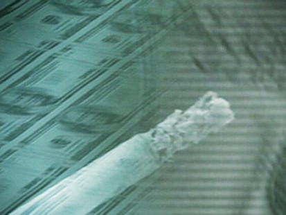 Video of Americans cutting back on smoking.
