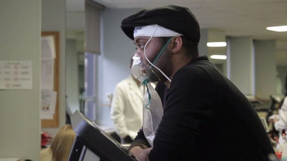 Lamont Valentin was born HIV positive and is trying to get on a waiting list for a lung transplant. 