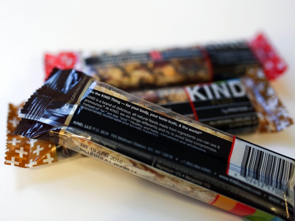 PHOTO: The FDA sent KIND Healthy Snacks a warning letter, stating that several of its bars bear labels that dont comply with FDA standards, making claims like, healthy no trans fats and plus without meeting the requirements to do so.