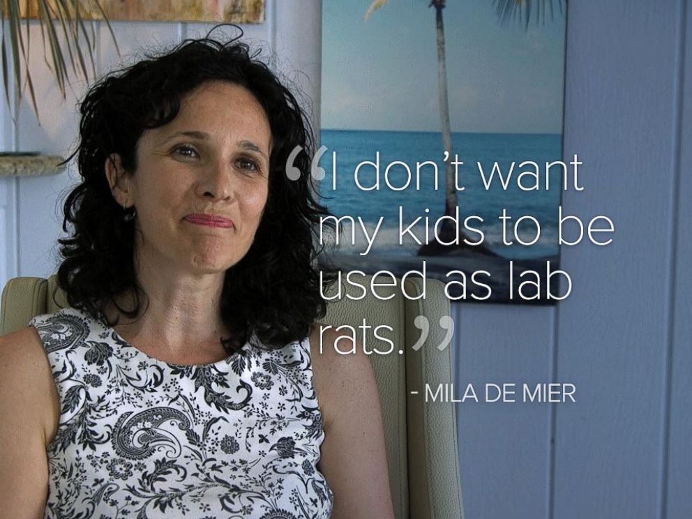 PHOTO: Mila De Mier is a real estate agent, who lives a few miles from Key Haven.