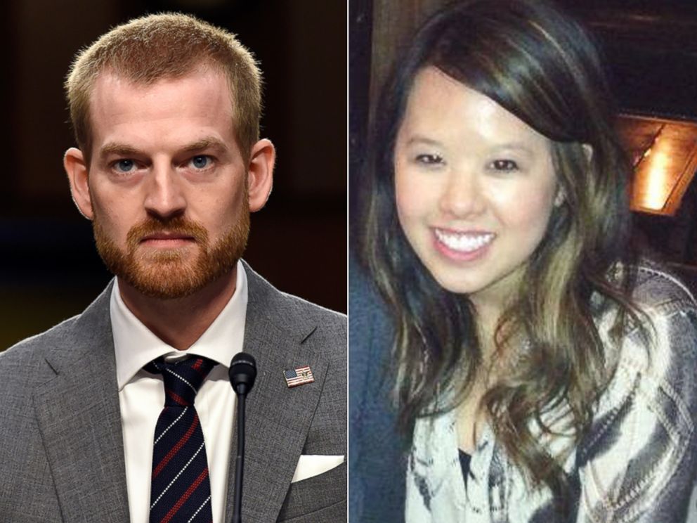 PHOTO: Ebola survivor Dr. Kent Brantly, left, appears on Capitol Hill in Washington, Sept. 16, 2014. Nina Pham, right, is seen in an undated handout photo provided by her family.
