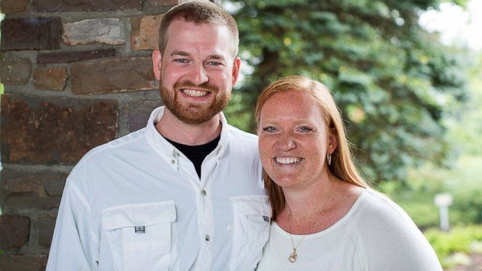 Dr. Kent Brantly, left, and his wife Amber, right, are seen in an undated photo provided by Samaritan's Purse.