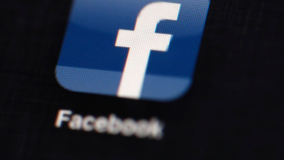 The Facebook logo displayed on an iPad in Philadelphia, May 16, 2012.