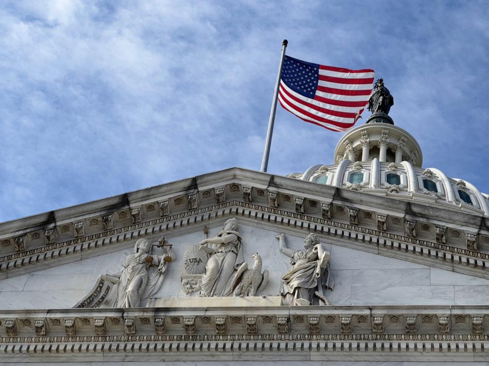 PHOTO: The US Capitol is seen in Washington, DC on October 24, 2021.