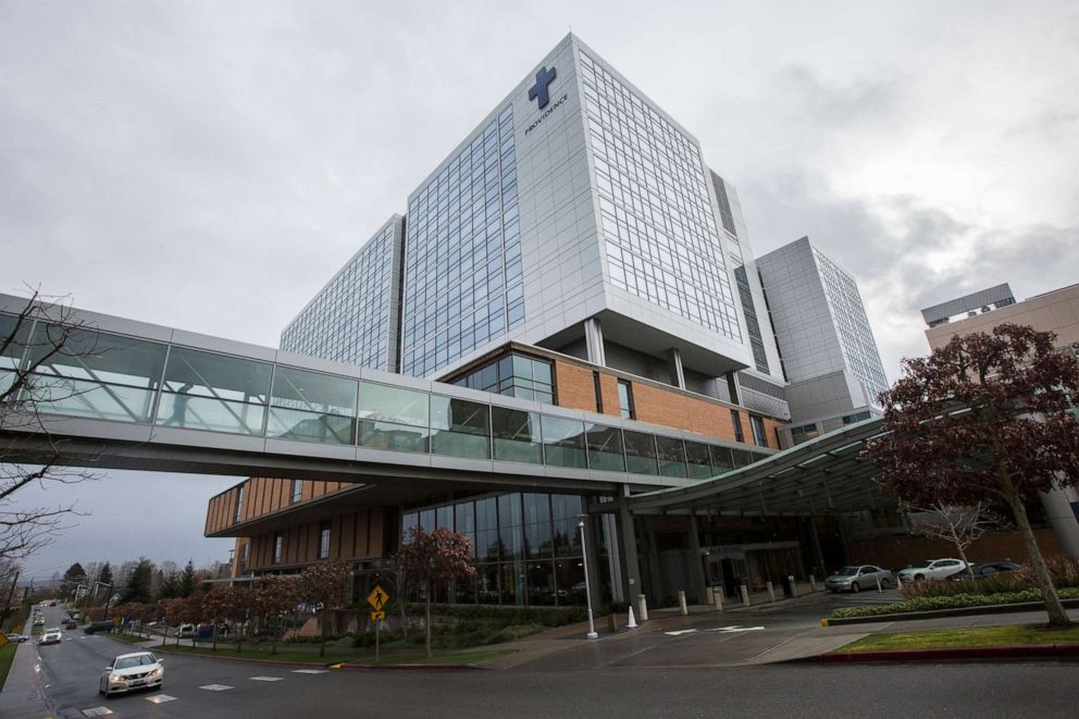 PHOTO: Providence Regional Medical Center Everett where a man with the first case of coronavirus in the United States is being treated in Everett, Wash., Jan. 21, 2020. 