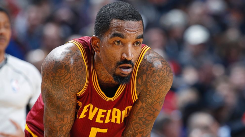 J.R. Smith #5 of the Cleveland Cavaliers looks on against the Memphis Grizzlies during the game at FedExForum, Dec. 14, 2016, in Memphis, Tennessee. 