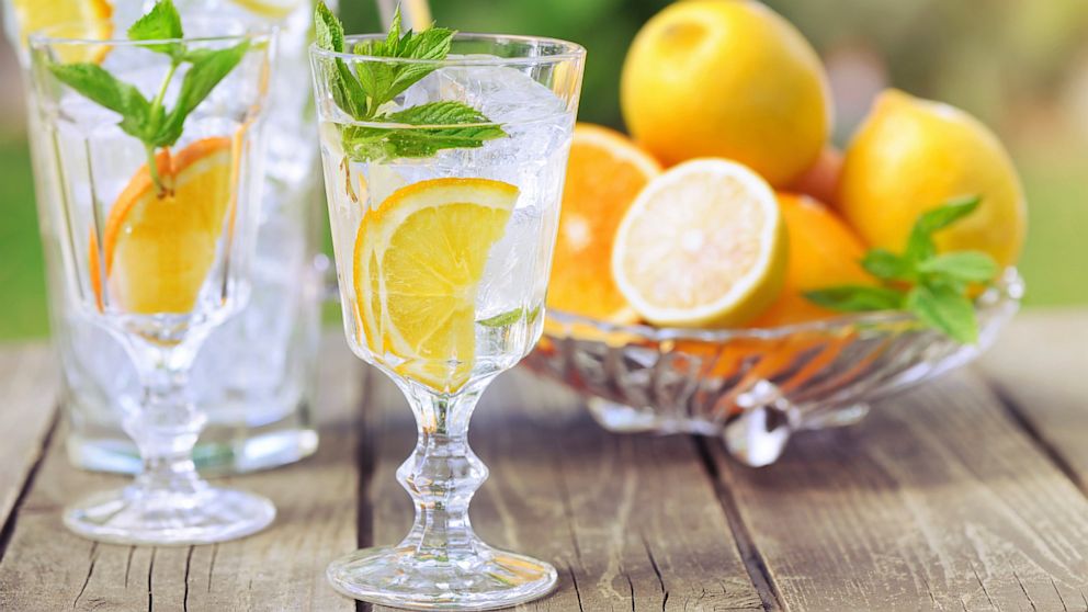 Try sliced cucumber or wedges of orange, lemon, or lime in your water to make it more flavorful.