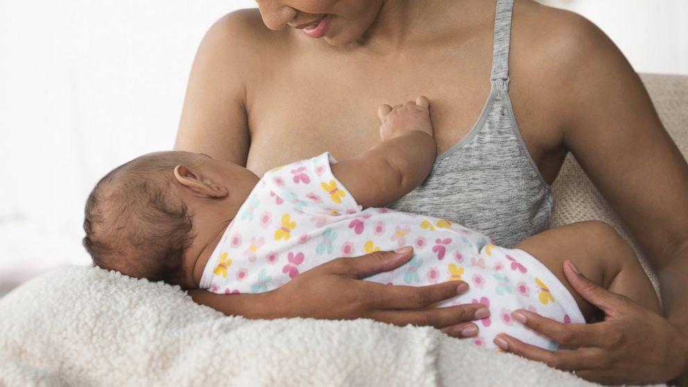 PHOTO: A mother breastfeeds a baby in this undated file photo.