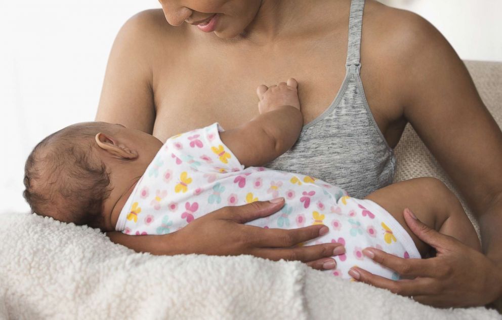 PHOTO: A mother breastfeeds a baby in this undated file photo.