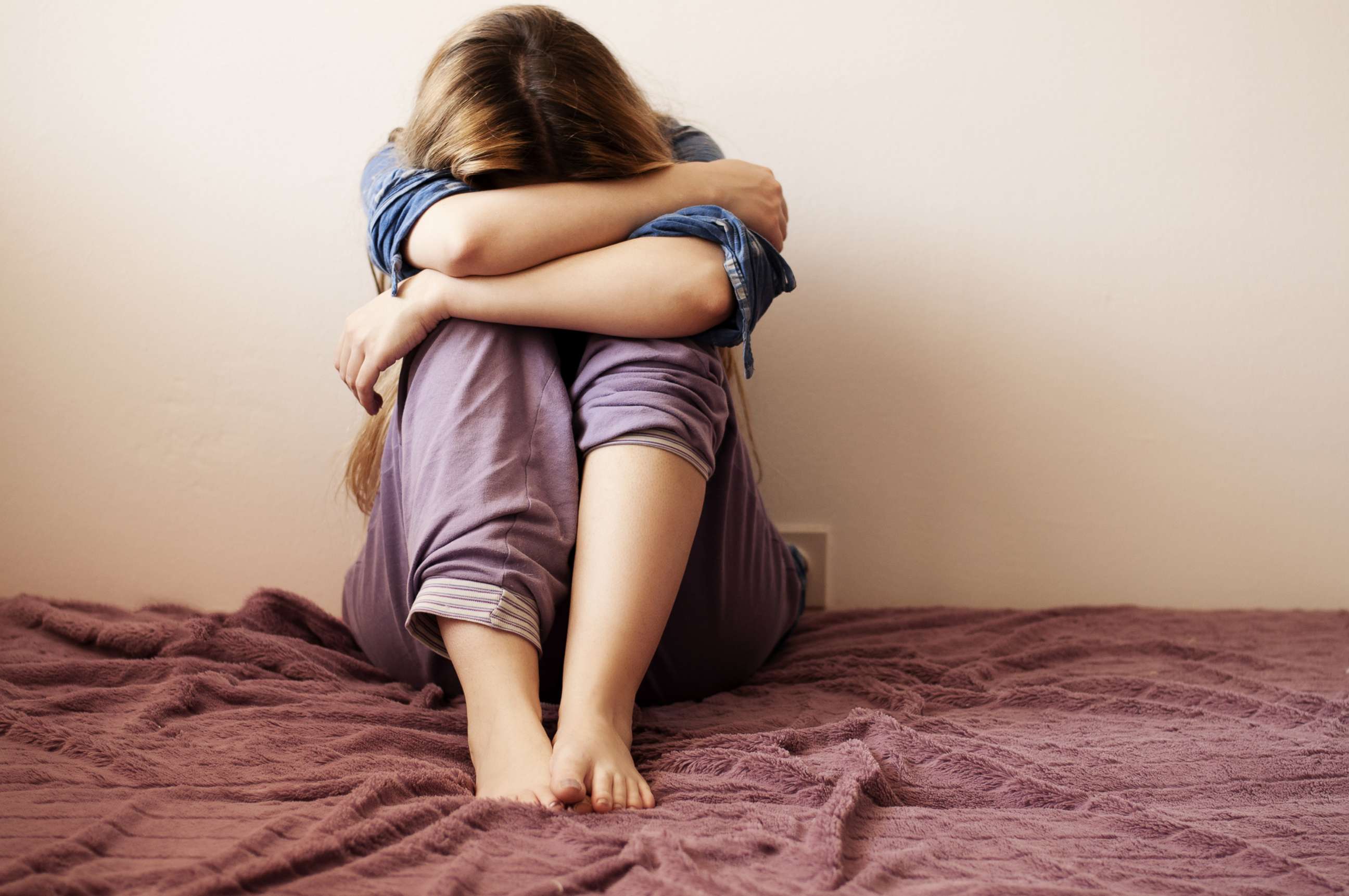 PHOTO: A woman displays symptoms of depression in an undated stock photo.