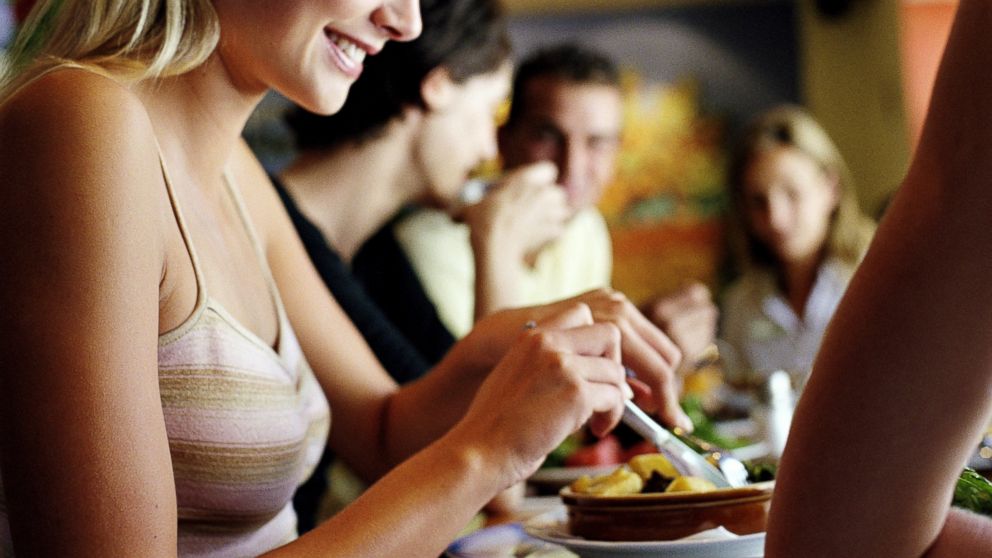 Here are some ways to eat out with friends and not gain the pounds.