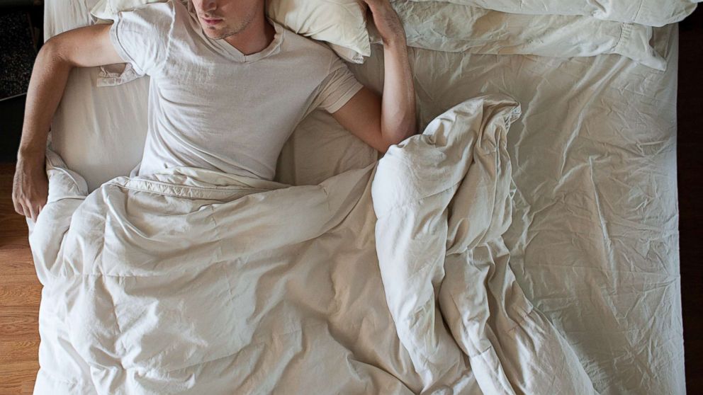 PHOTO: A man is pictured sleeping in this stock photo. 